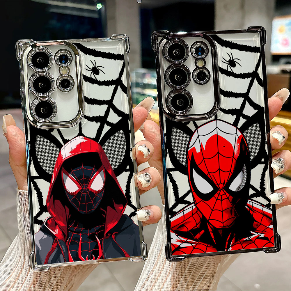 Phone Cases Samsung - Spiderman Miles Morales Heroes Case For