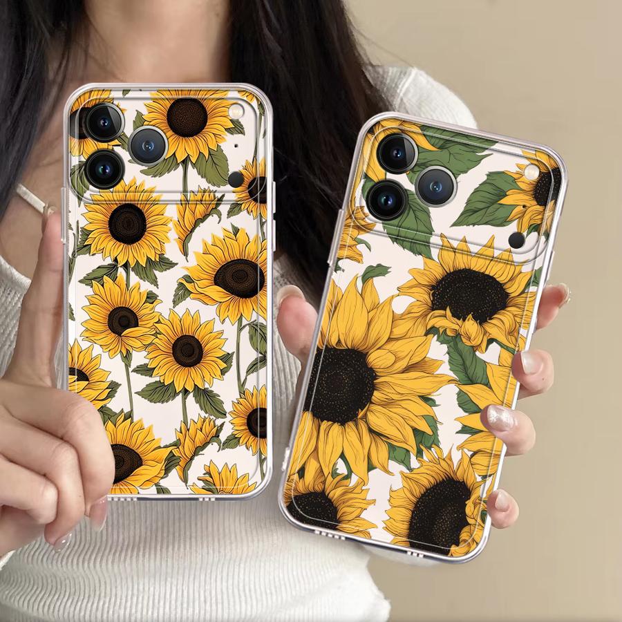 Cute Sunflower Pattern Case fo - đánh giá và giá Phone Cases For Iphone 16