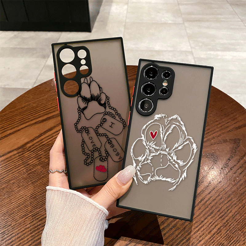 Funny Cartoon Pet Cute Dog Paw - đánh giá và giá Phone Cases Funny