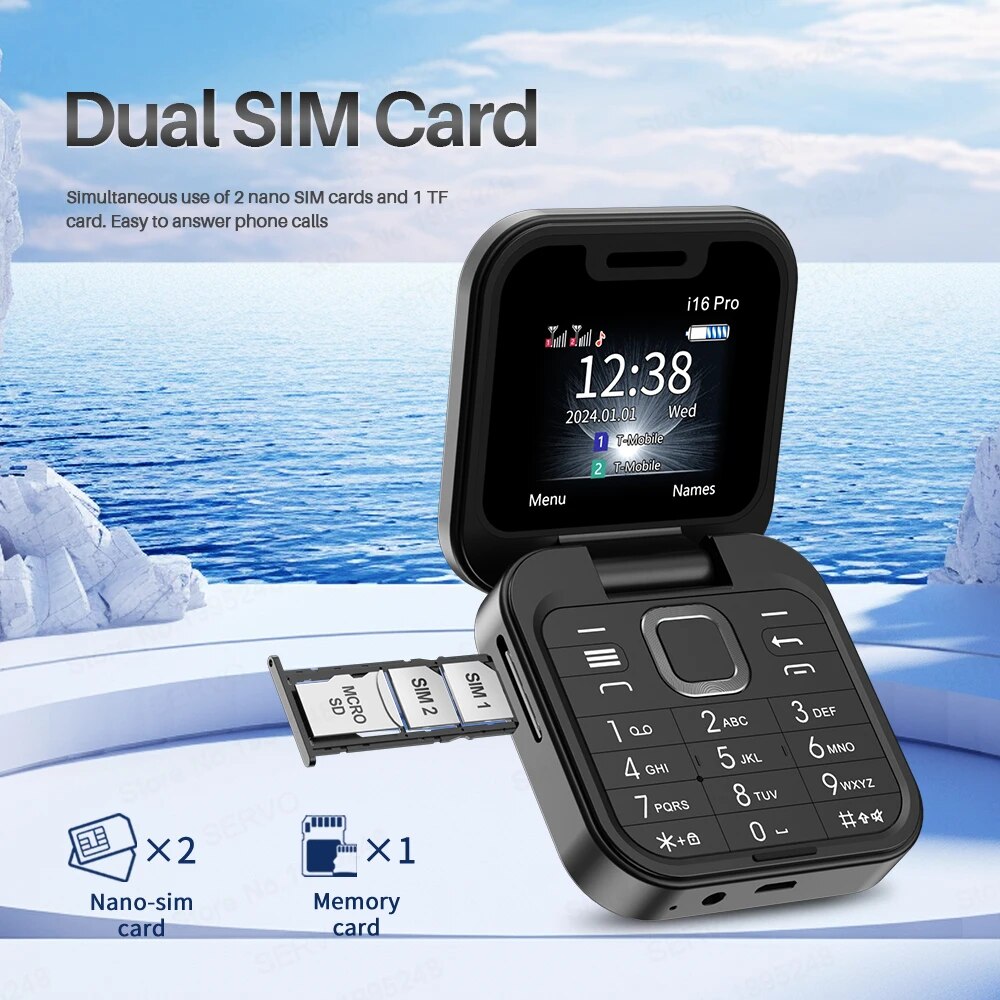 SERVO I16 Pro MIni Fold Mobile - đánh giá và giá Phone Cases Verizon