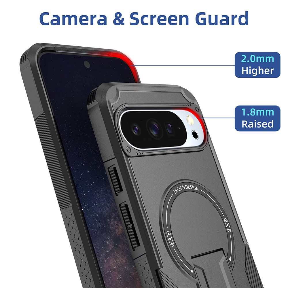 Luxury Armor Magnetic Case for - đánh giá và giá Ring Stand Case