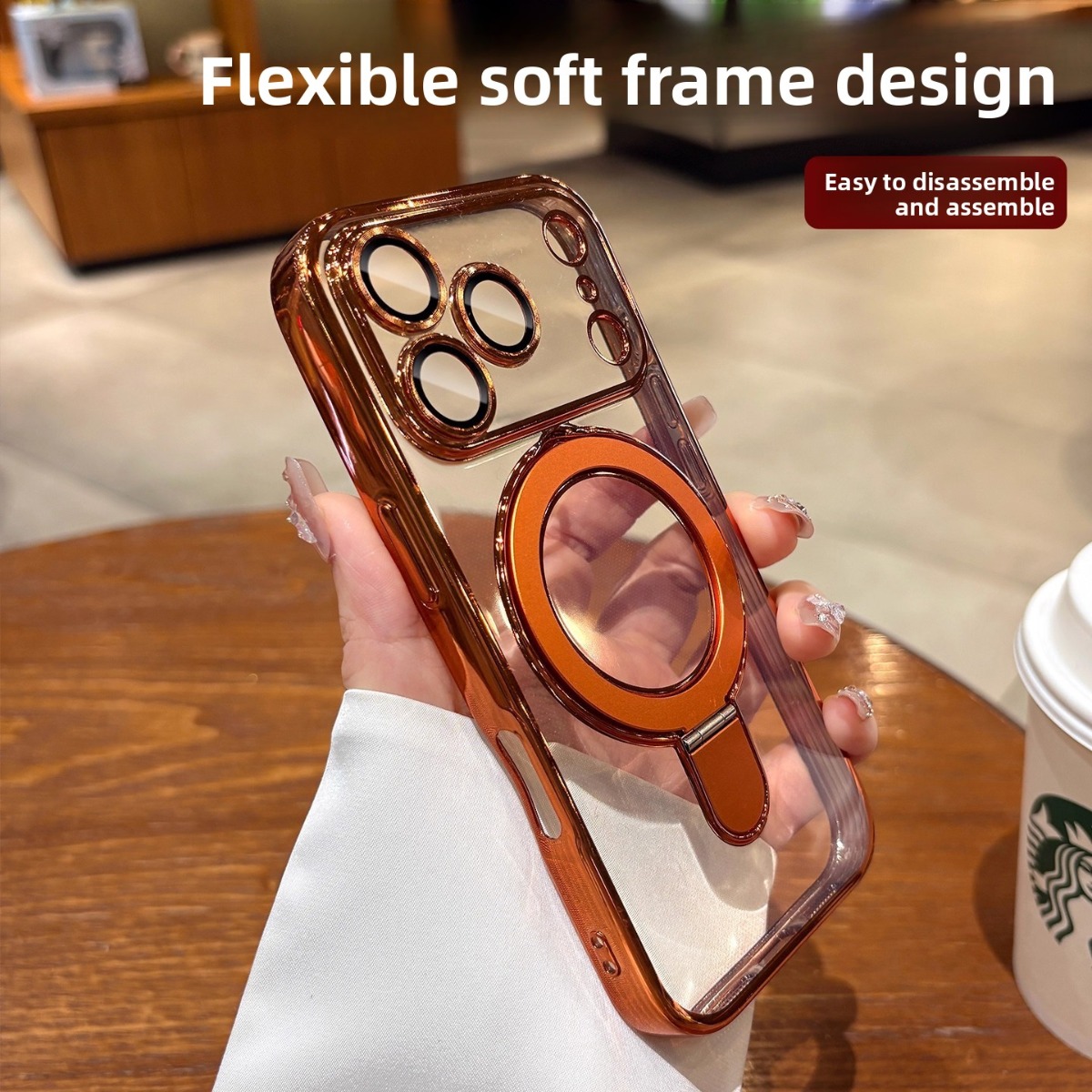 For Magsafe Magnetic Bracket P - đánh giá và giá Ring Stand Case