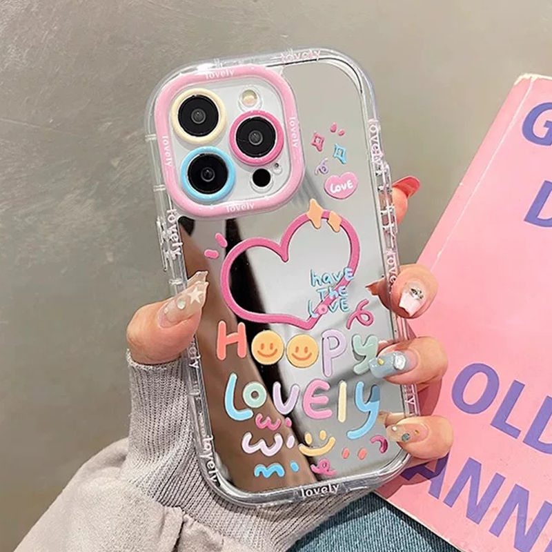 Cute Happy Lovely Heart Colorf - đánh giá và giá Phone Cases Pinterest