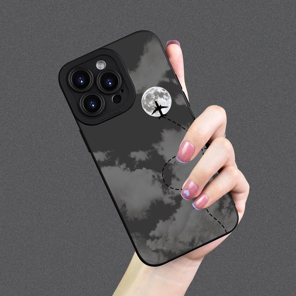 Night Sky Airplane Cartoon Cre - đánh giá và giá Phone Cases Funny