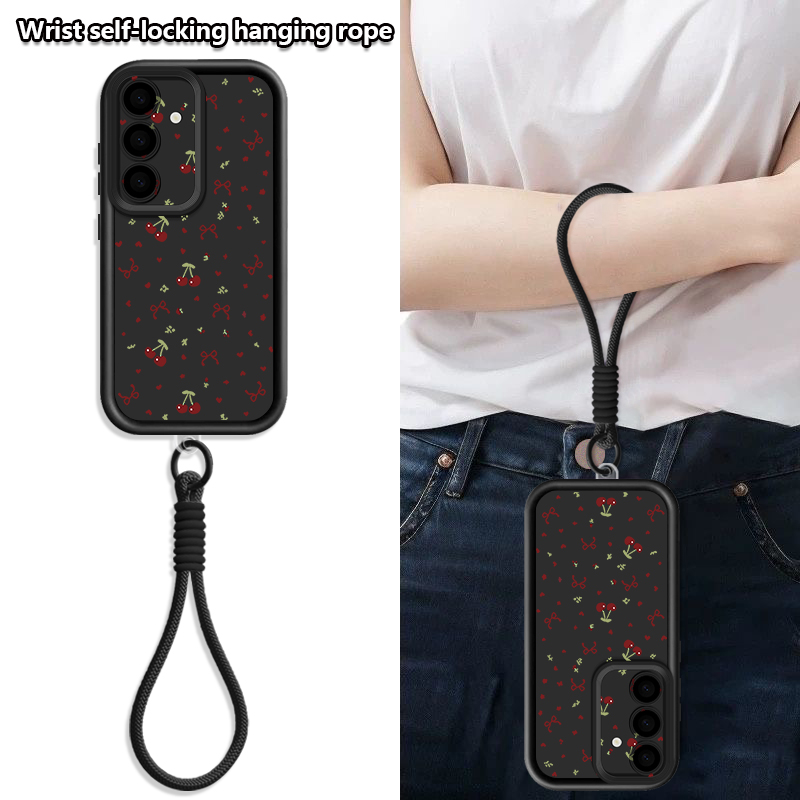 Little Cherry Pattern Lanyard  - đánh giá và giá Phone Cases Cherry
