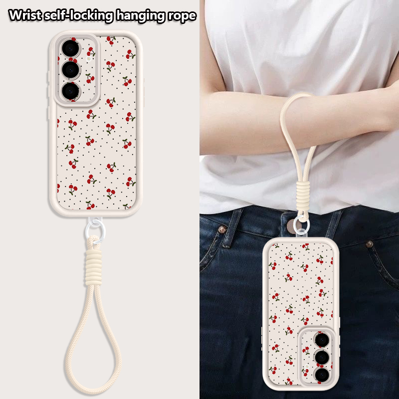 Little Cherry Pattern Lanyard  - đánh giá và giá Phone Cases Cherry